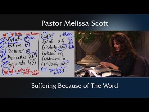 Revelation 1:9 Suffering Because of The Word - Eschatology #21