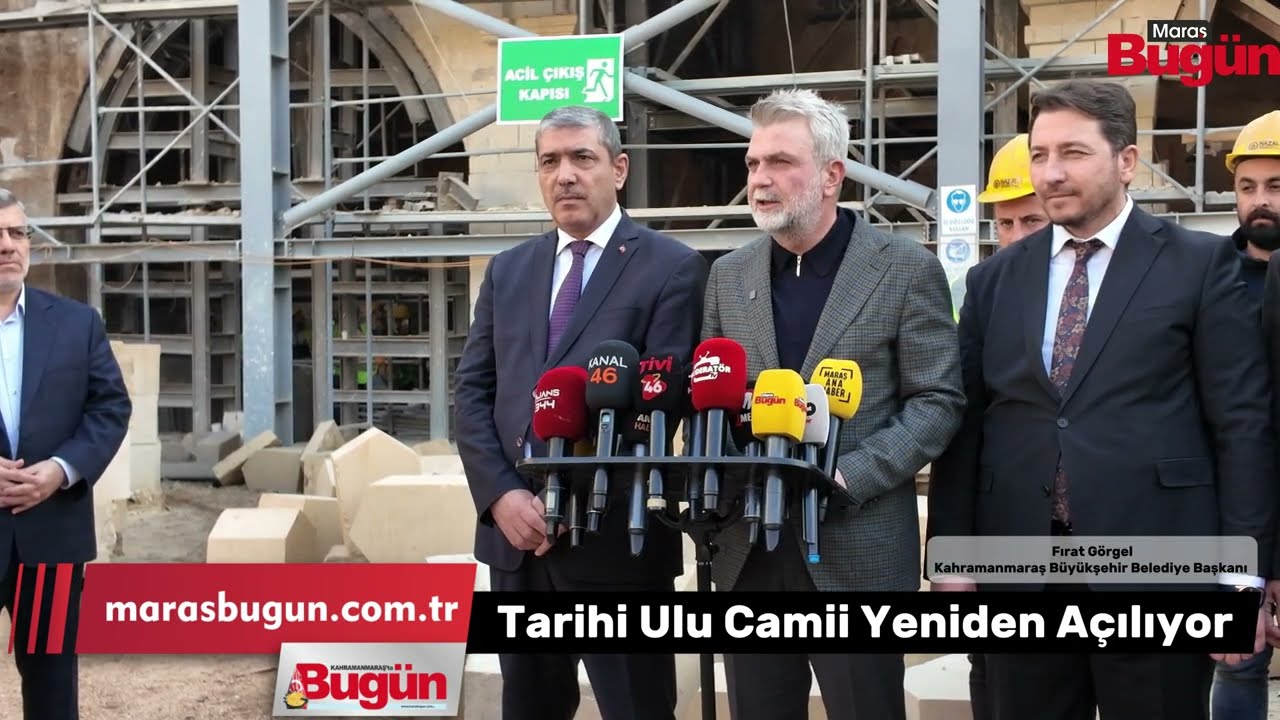 Başkan Görgel: “Ulu Camii’mizi Ramazan Ayında Yeniden İbadete Açıyoruz”
