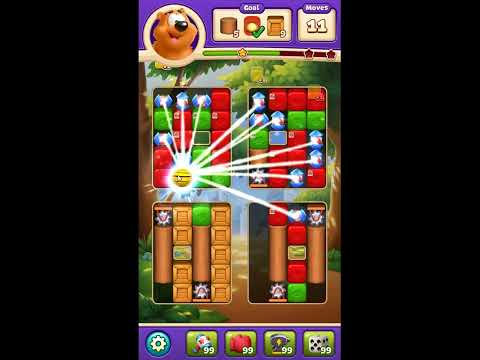 Toon Blast Level 6612 - NO BOOSTERS 🐻🐺🐱 | SKILLGAMING ✔️