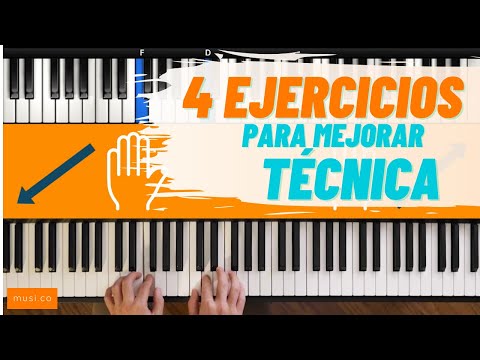4 Ejercicios Básicos Para Mejorar Tu Técnica En El Piano (Independizar Dedos y Manos)