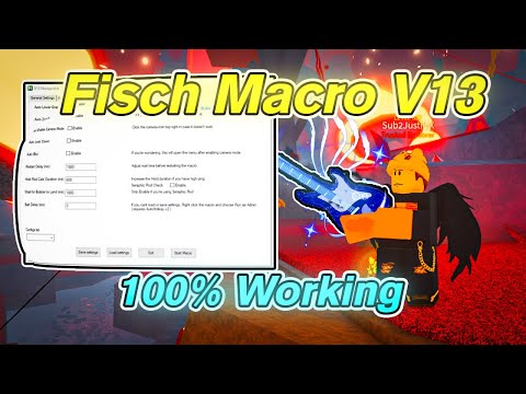 *NEW* Fisch Macro V13 (LATEST AFK MACRO) | How to Use Fisch Macro