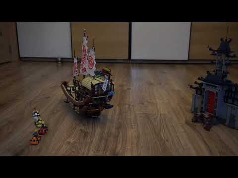 Lego Ninjago 70618 Destiny's Bounty Motorized Build RC
