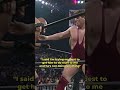 William Regal on Goldberg match #goldberg #williamregal #billgoldberg #wcw #wcwwrestling #wcwnitro