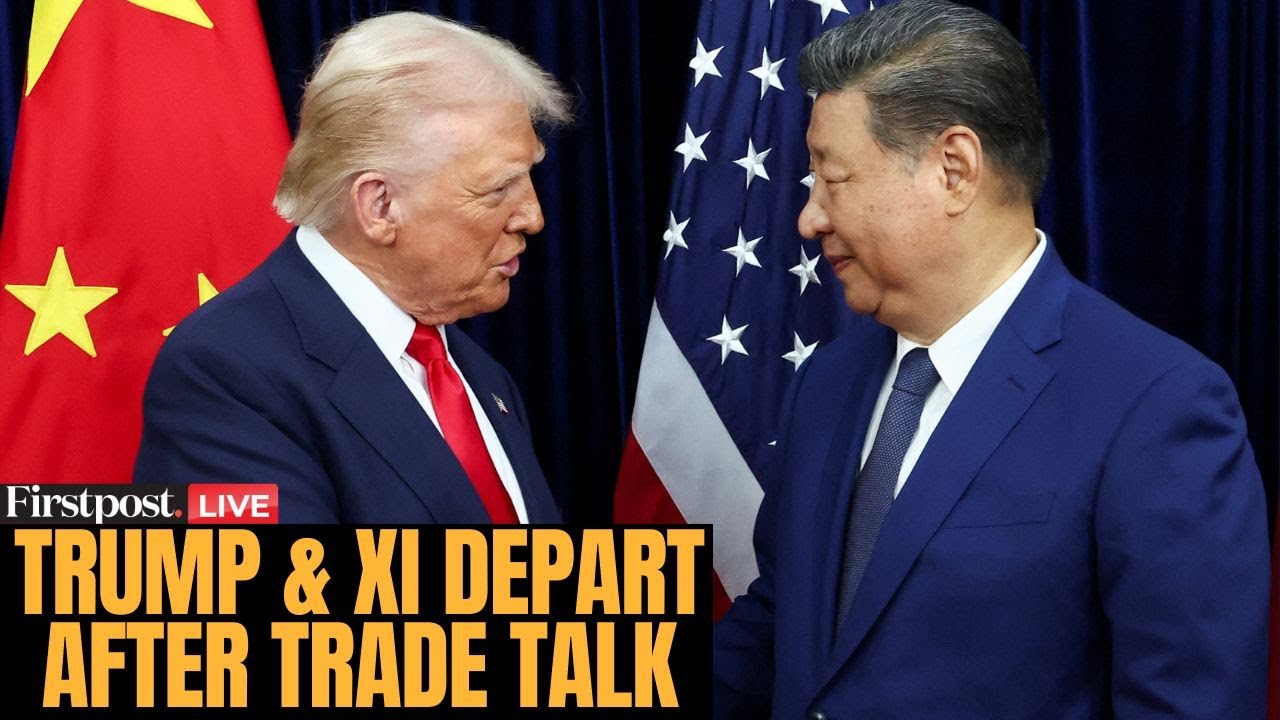 Trump XI Meeting LIVE: Donald Trump and Xi Jinping Depart After High-Stakes Trade Talks in Busan