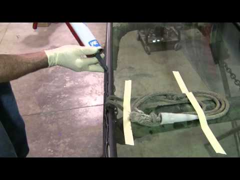 1965 to 1968 Ford Mustang Windshield Installation by Mustangs To Fear (MTF) Part 1
