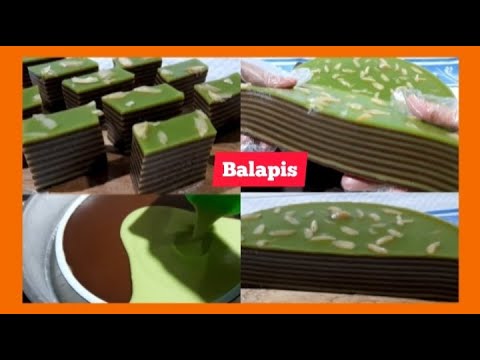 Revealing the Favorite Recipe of Balapis Cookie Makers || Manado Pandan Chocolate Balapis Recipe ...
