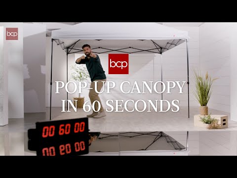 One Person Setup—A 60 Second How To