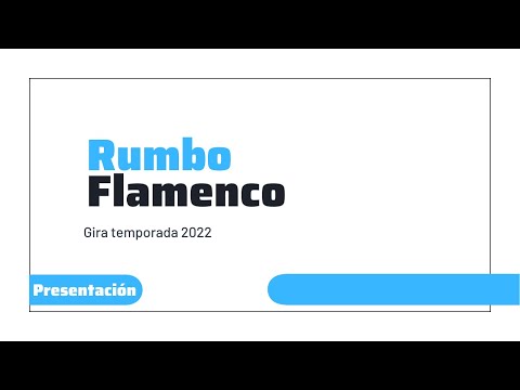 Promo Rumbo Flamenco