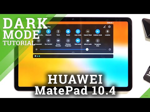 How to Activate Dark Mode on HUAWEI MatePad 10.4 – Set Dark Theme