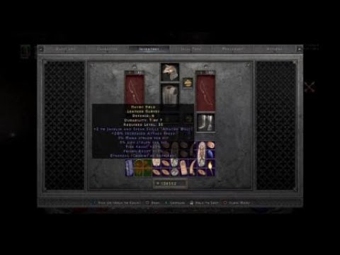 D2R Troll 2/20s gloves