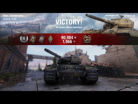 Caernarvon Action X - 2.8K DMG • 1.3K Spot Dmg • 1K Blocked • Full Gameplay