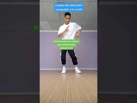 2 pasos de salsa super fácil #timba