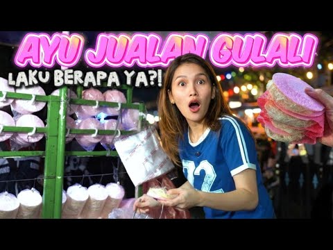AYU TING TING 10 MENIT AJA JADI PENJUAL GULALI!!!
