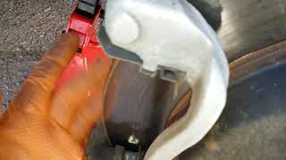 KIA STINGER BASE MODEL LIMITED 2018 REAR BRAKE PADS REPLACEMENT