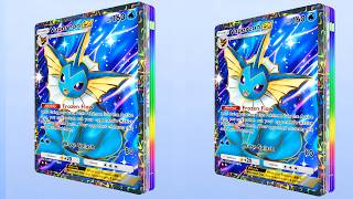 PULSING AURA VAPOREON  GODPACK POKEMON TCG POCKET