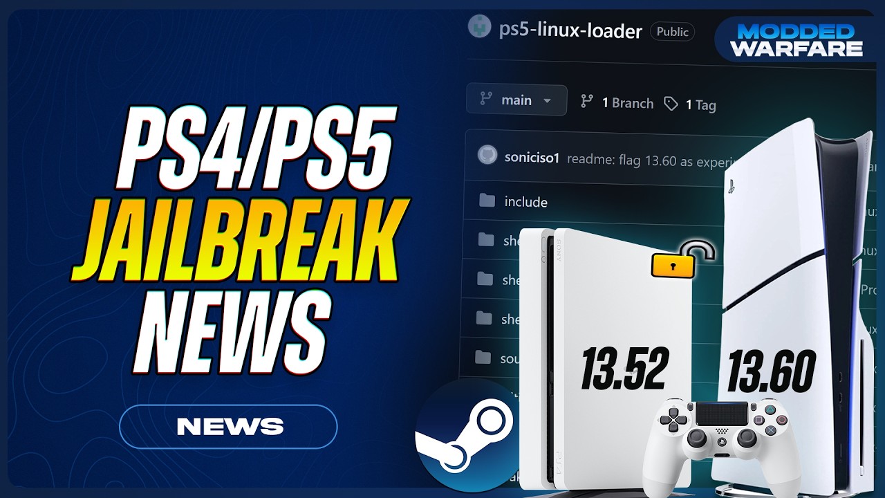 PS4/PS5 Jailbreak News: PS5 Linux Release, FPKG Update, HV, Bar, Homebrew, Emulators & More