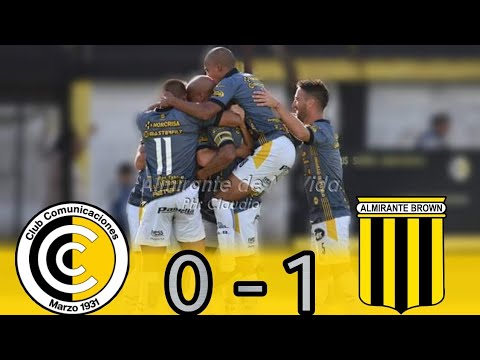B Metro : COMUNICACIONES 0 - 1 ALMIRANTE BROWN (El Gol)