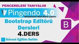 Pingendo Bootstrap 4 Editör ile Web Tasarım Dersleri  Responsive Site Yapımı  De