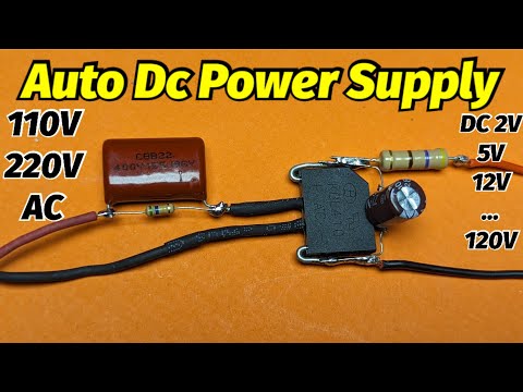 220v to 12v without transformer | Transformerless Power Supply Multi Output