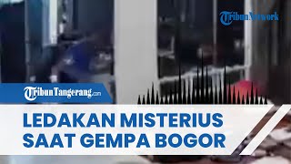 Viral Detik-detik Suara Ledakan Dahsyat Misterius saat Gempa 4,1 M Guncang Bogor Jawa Barat