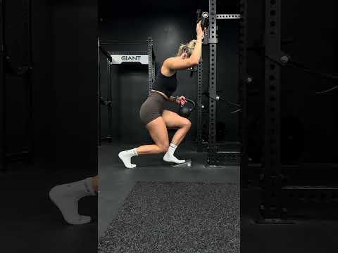 Isometric Split Squat Loaded Deficit Soleus Raise