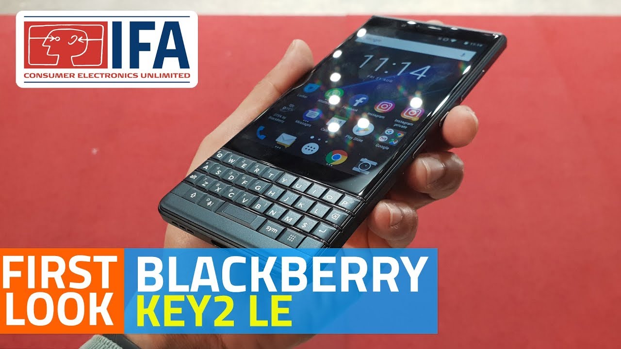 BlackBerry Key2 LE Budget QWERTY Smartphone First Impressions