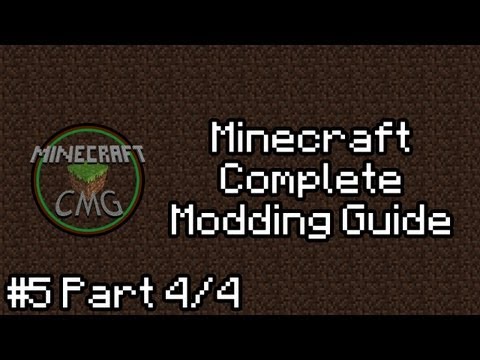 Prodeep - Minecraft Complete Modding Guide - #5 Part 4/4 ~ Creating A Sword That Sets Mobs On Fire (Test)