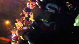 Darren Criss dancing along to "get back to hogwarts"