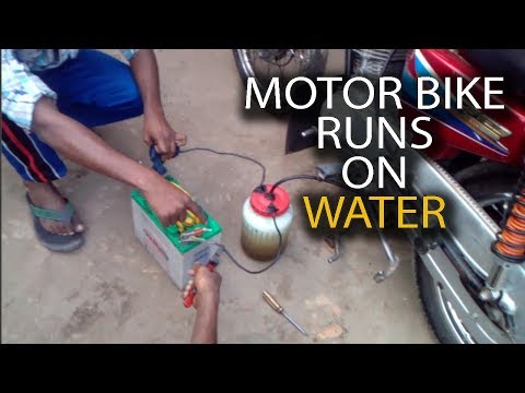 Motorbike runs on water | HHO | hydrogen gas generator | without petrol | with proof