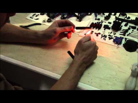 RC Overload - Axial SCX-10 Jeep Build- Making a Scale Firestick Antenna - PART 3