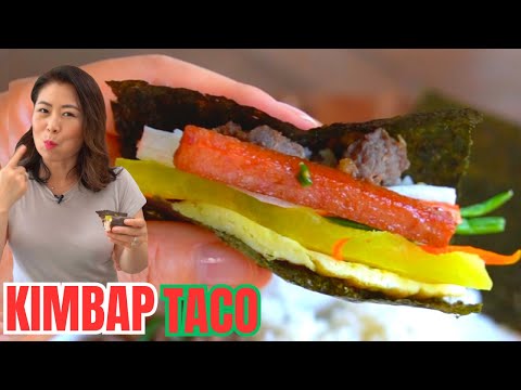 EASIEST Kimbap Recipe: NO RICE Rolling! Individual Self-Serve Kimbap Platter 🇰🇷입맛대로 만들어 먹는 셀프 김밥