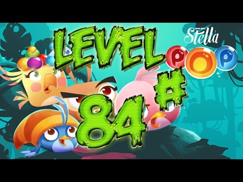 Let's Play Angry Birds Pop - Level 84 Walkthrough