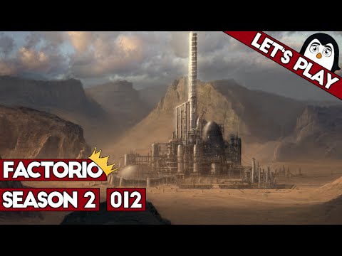 Factorio #012 - Hochöfen und Lücken in Verteidigung [Let's Play Factorio Deutsch German]