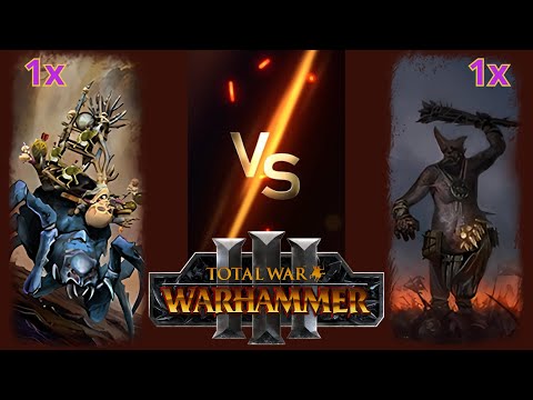 Can Arachnarok Spiders (Flingers) Beat Chaos Giants in Total War: Warhammer 3?