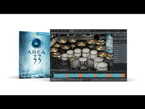 Toontrack releases Area 33 SDX by Fredrik Thordendal and Daniel Bergstrand and updates Superior Drum