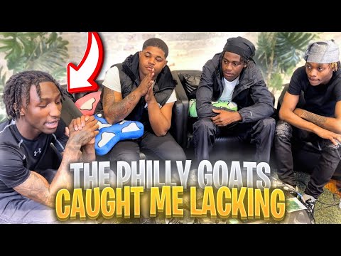 The Philly goats caught me by myself….