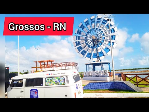  126 / 167.   GROSSOS - RN   (. Terra das Salinas / Praia do Pernanbuquinho.  )