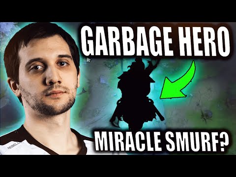 Arteezy: I'm Never Playing This Garbage Hero Again! I Have a Miracle Smurf on My Team...