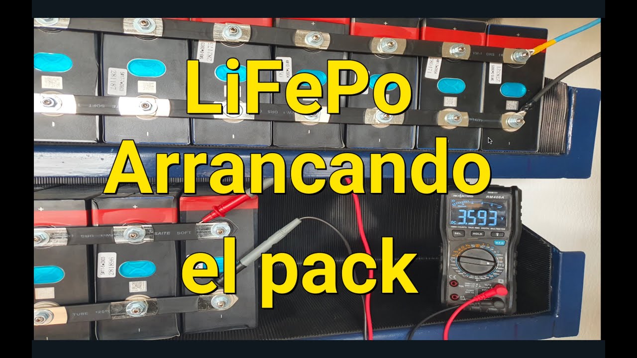 LiFePo encendiendo el pack
