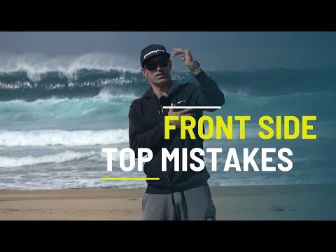 Windsurfing front side wave riding - mistakes part 1 by Josep Pons