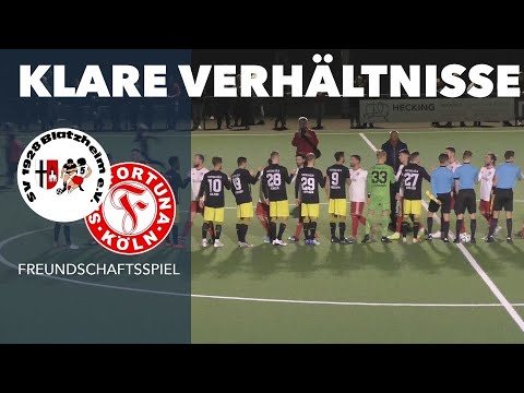 Regionalligist sorgt für klare Verhältnisse | SV Blatzheim – SC Fortuna Köln (Freundschaftsspiel)