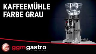 Moulin à café - 1 kg - 77 dB - avec doseur - Gris