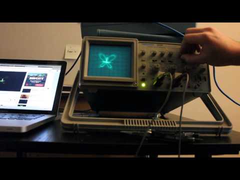 Oscilloscope Music Demo