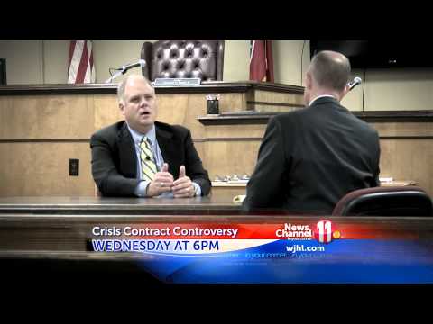 Wednesday 7/30 at 6PM on News Channel 11 - Crisis Contract Controversy