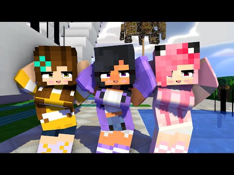 CHICKEN WING YAY ARIGATO FIRST MEET PRETTY KC APHMAU MACNCHEESEP1Z - MINECRAFT ANIMATION #shorts