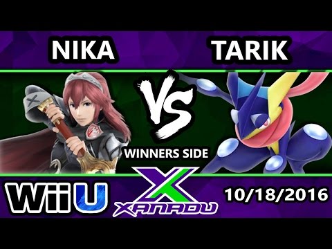 S@X 172 - NSM Nika (Lucina) Vs. Tarik (Greninja) - SSB4 Tournament - Smash Wii U - Smash 4
