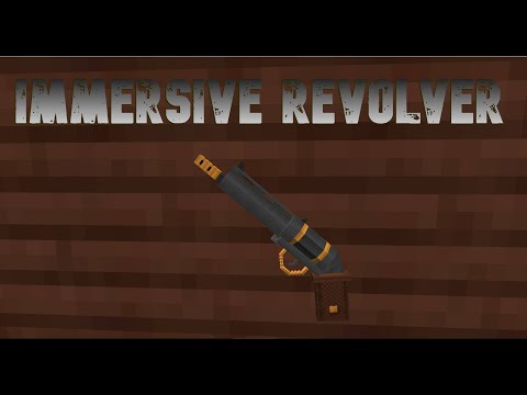 MINECRAFT MOD SHOWCASE : Immersive Engineering Revolver