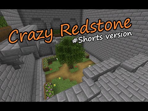 Figured I'd share more crazy minecraft redstone contraptions #shorts