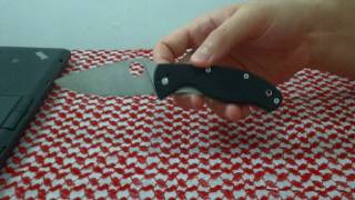 Spyderco Tenacious (C122GP) - відео 1