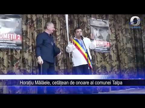 Horațiu Mălăele, cetățean de onoare al comunei Talpa